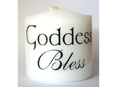 03.5cm Candle Goddess Bless